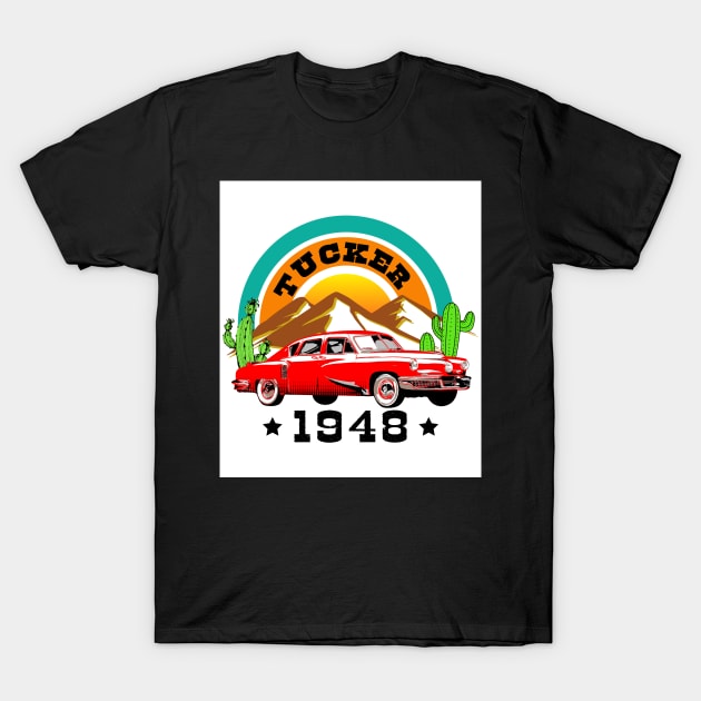 Vintage Classic Cars T-Shirt by nowbix